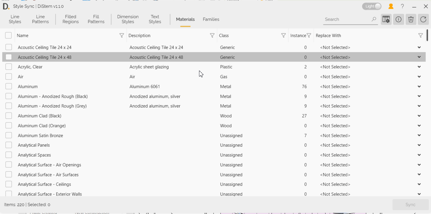 DiStem Style Sync - General Column Grouping